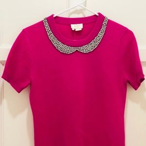Kate Spade New York Dark Pink Small Sweater